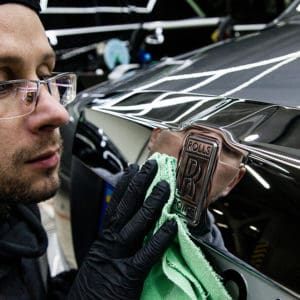 Полировка rolls royce