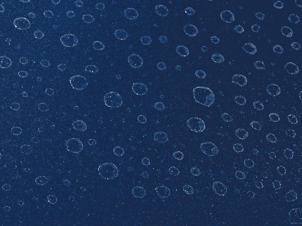 Высыхание воды на капоте