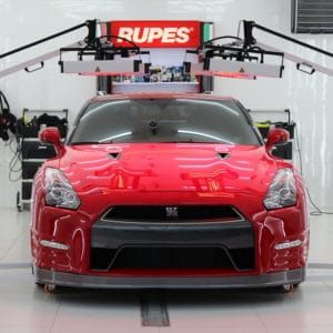 Запекание защитного покрытия