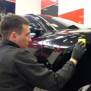 Нанесение кварцевого состава