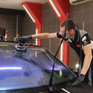 Глубокая очистка стёкол