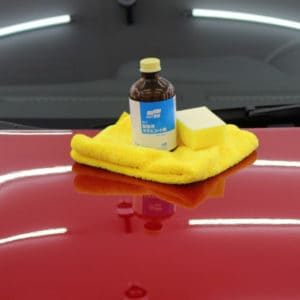 Нанесение жидкого стекла