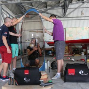 Полировка самолёта