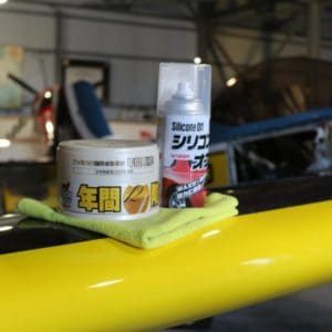 Полировка самолёта