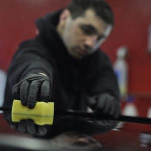 Нанесение защитного состава