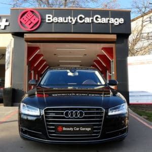 Автомобиль под кварцевым покрытием