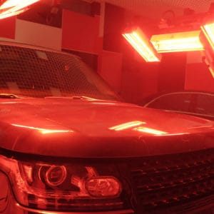 Запекание защитного покрытия