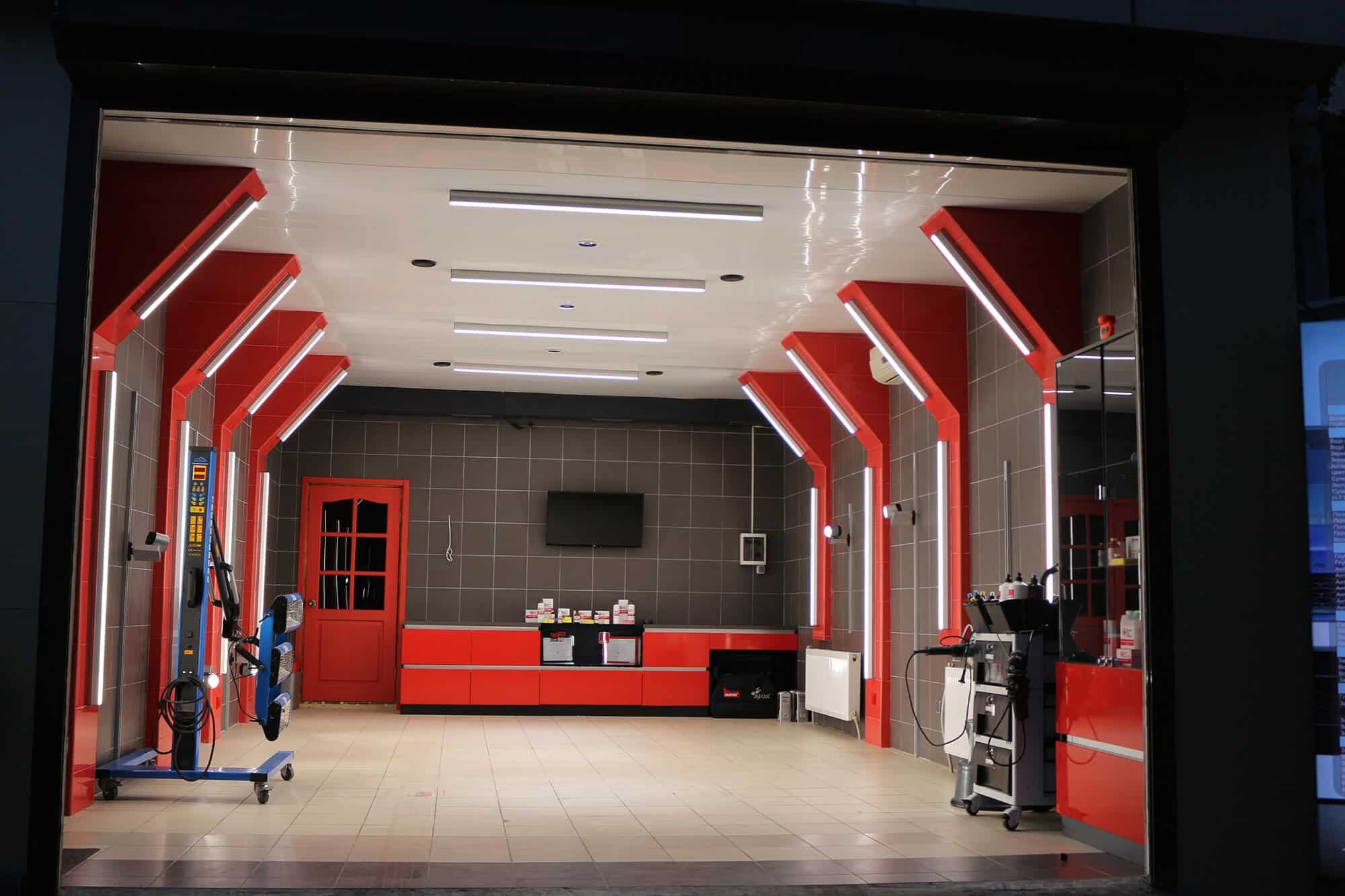 Зона для полировки должна быть чистой, светлой и просторной