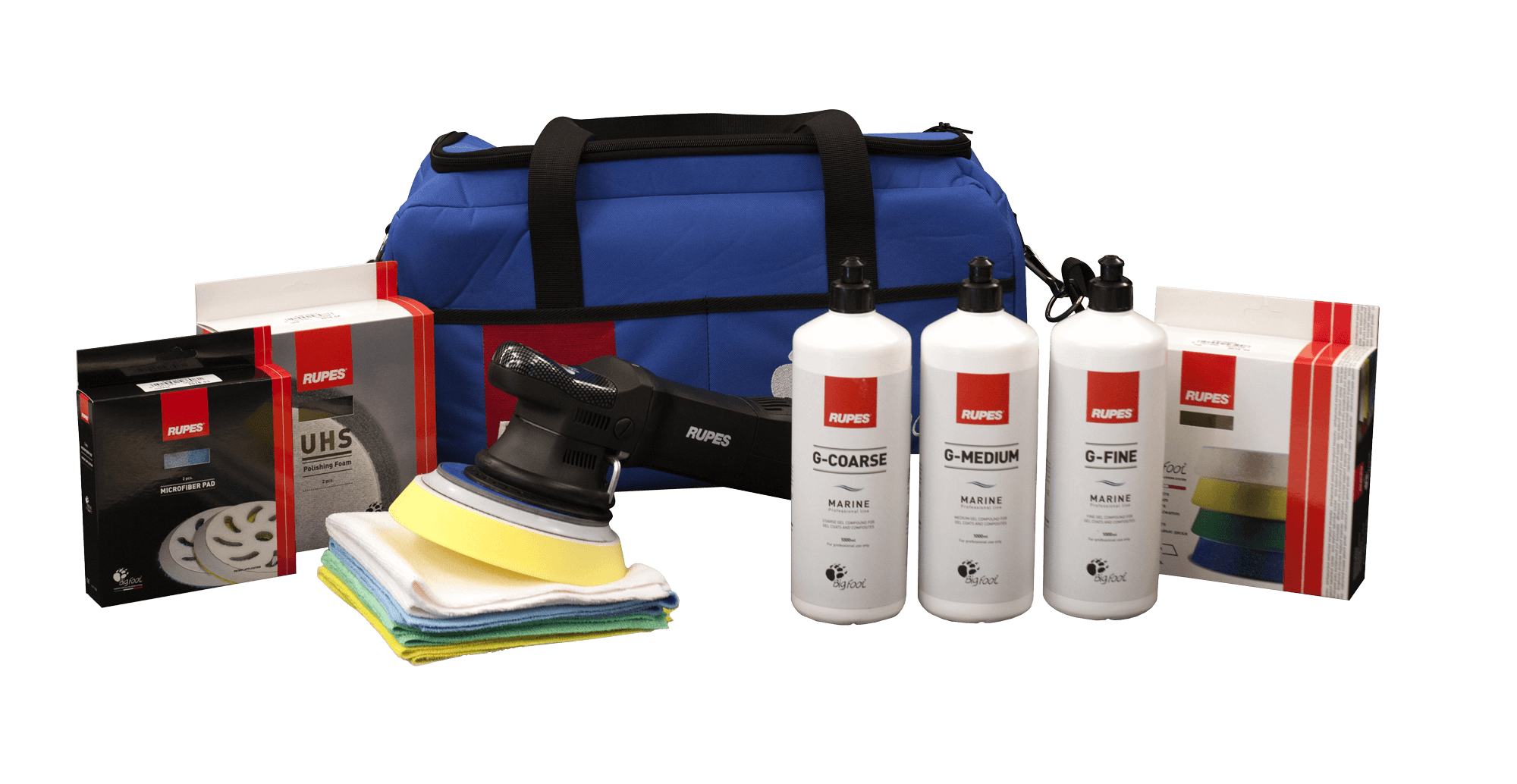 Портативный набор для детейлинга яхт и катеров
