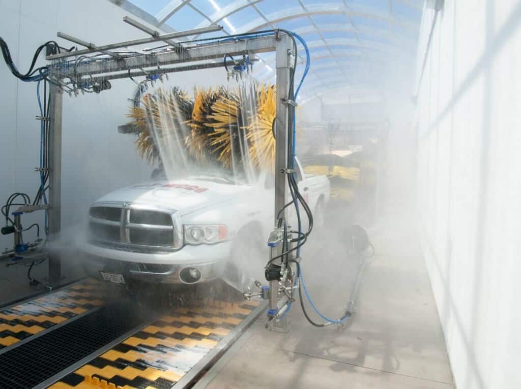 Автоматическая конвейерная мойка