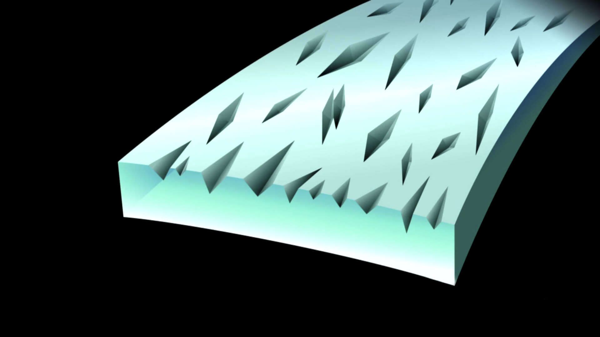 В ходе эксплуатации авто на лобовом стекле накапливается множество микроцарапина