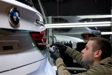 полировка задних фонарей