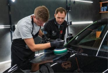 полировка капота