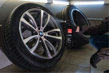 очистка диска от тормозной пыли