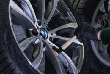 очистка колесного диска