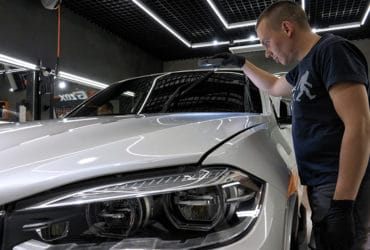 первичная инспекция авто в школе детейлинга