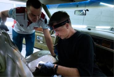 обучение химчистке в школе детейлинга CarDetailLab