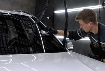 практика нанесения кварцевого защитного состава