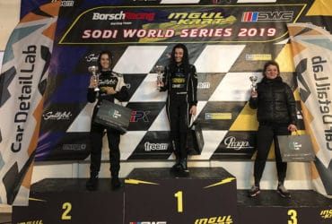 Девчонки выиграли гонки CarDetailLab