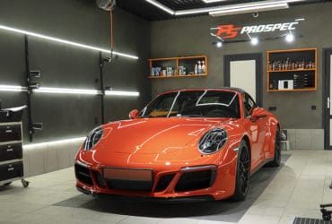 Порш в студии детейлинга