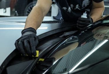 нанесение защиты gzox аппликатором