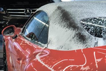 Детейлинг-мойка кабриолета