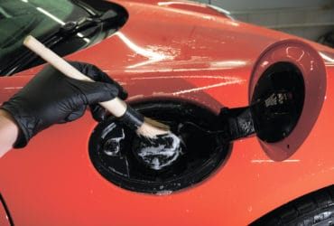 очистка крышки бензобака