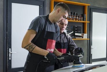 полировка машины