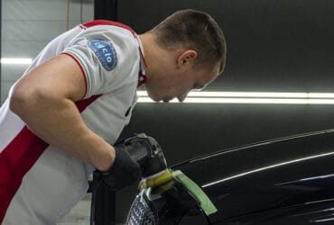 полировка капота