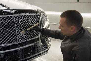 очистка решетки радиатора