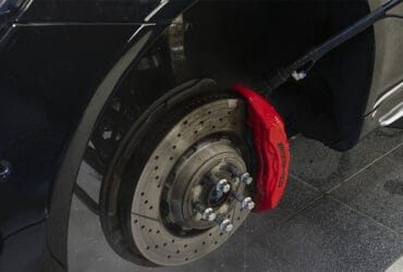 чистый тормозной диск