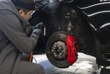 удаление тормозной пыли