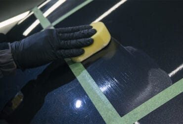 нанесение воска