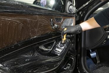 мойка дверной карты