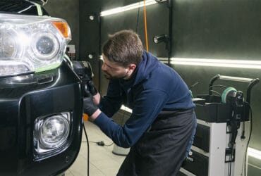 полировка фар