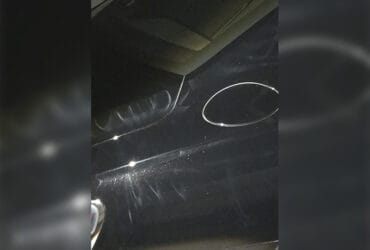 голограма после полировки