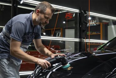 устранение повреждений на лаке