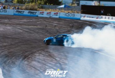 Дрифт и дым на автодроме в Киеве