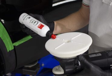 загрузка белого круга пастой UNO Pure