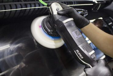 полировка кузова белым кругом