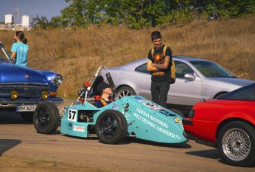 парад гонщиков в Одессе