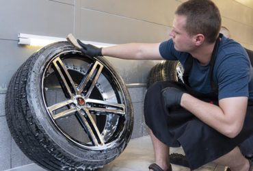 чистка автомобильных шин