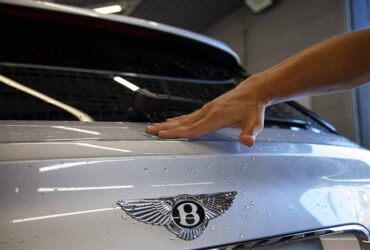 пластилин и чистка кузова Bentley Bentayga