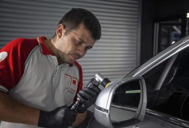 полировка зеркал на Bentley Bentayga