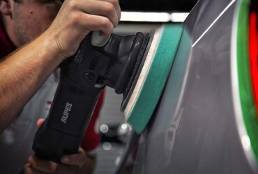 полировка кузова зеленым кругом