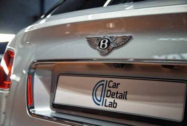 авто Bentley Bentayga после мойки и чистки ЛКП