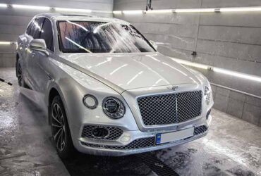 Bentley Bentayga после мойки