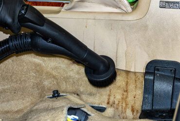 насадка со щеткой для парогенератора в режиме пылесоса